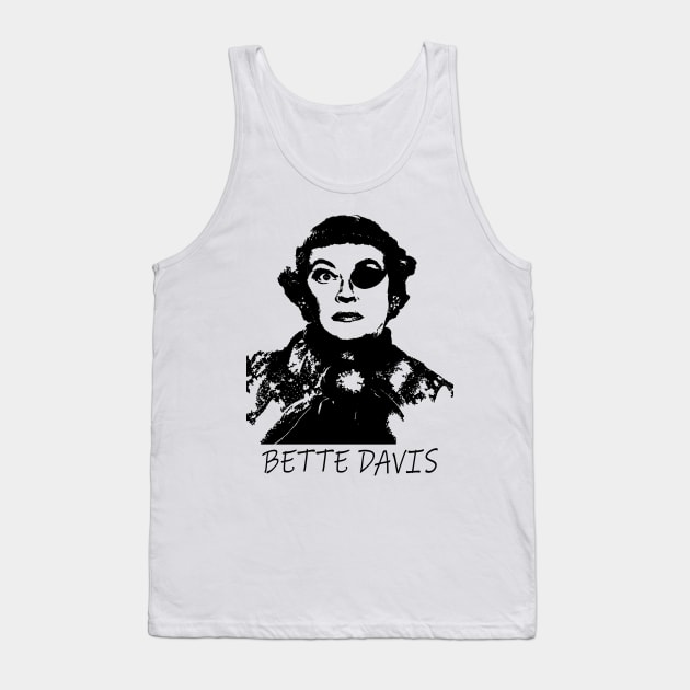 Bette Davis Vintage Tank Top by My Daily Art
